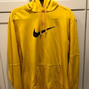 Yellow Nike hoodie